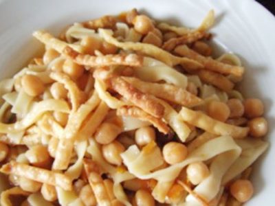 Ciciri e Tria: la pasta fritta con i ceci